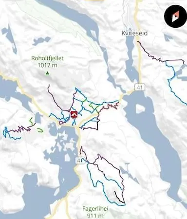 Tatil Evi In Mit Sauna, Fusslaeufig Zum Zentrum Vrådal