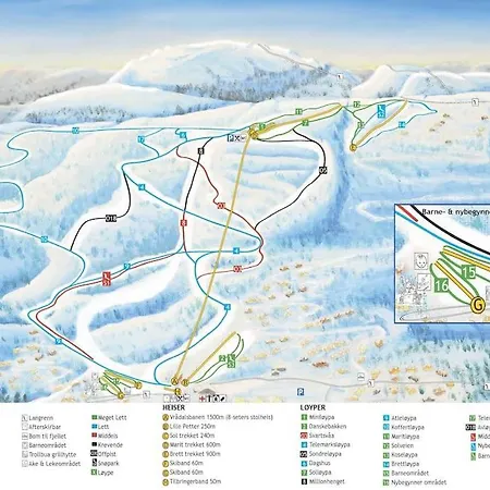 In Mit Sauna, Fusslaeufig Zum Zentrum Vrådal