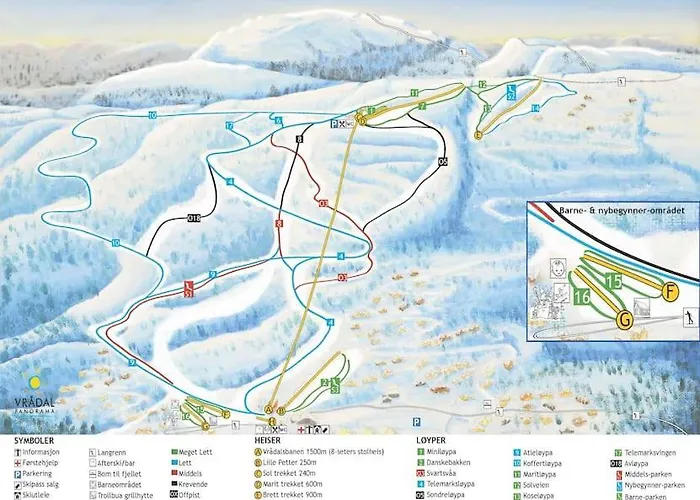 In Mit Sauna, Fusslaeufig Zum Zentrum Vrådal